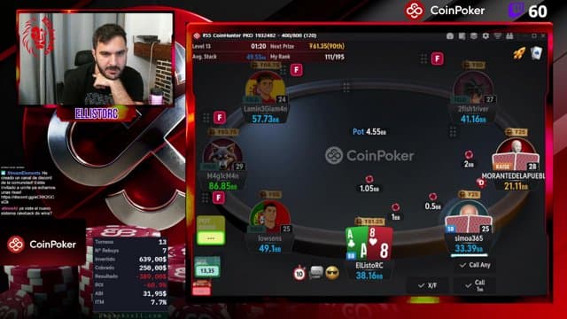 ElListoRC playing Poker - Live Casino Stream