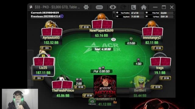 erikmetzen1971 playing Poker - Live Casino Stream
