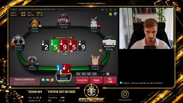 eschipoker playing Poker - Live Casino Stream