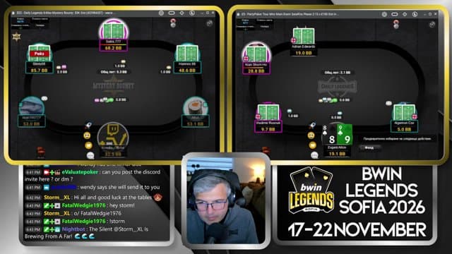 eValuatepoker playing Poker - Live Casino Stream