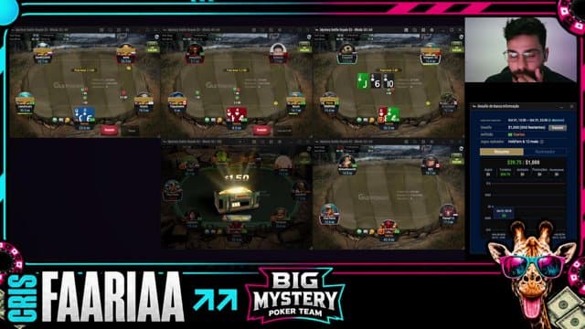 faariaa playing Poker - Live Casino Stream