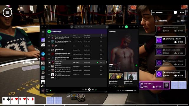 Fullytwistedd playing Poker - Live Casino Stream