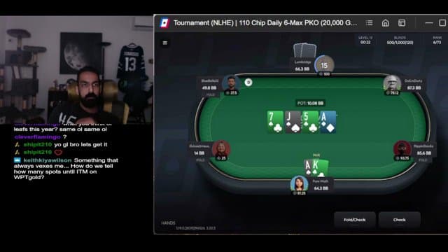 GitAndSos playing Poker - Live Casino Stream