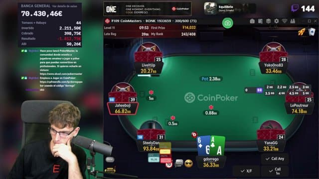 GonzaloDorrego playing Poker - Live Casino Stream