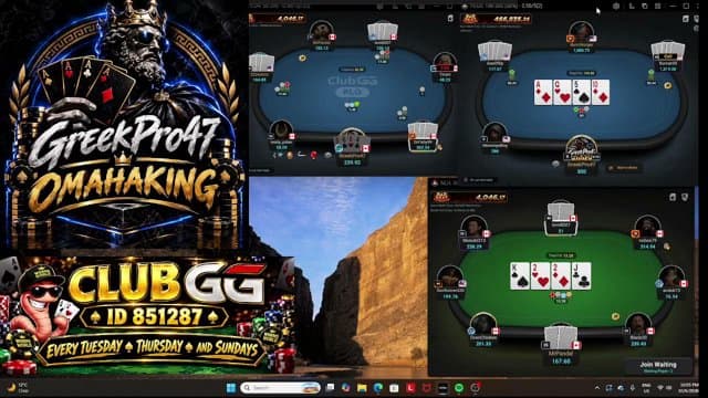 greekpro47 playing Poker - Live Casino Stream