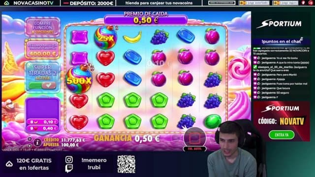 greysonmerv playing Slots - Live Casino Stream