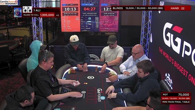 GrosvenorPokerLive playing Poker - Live Casino Stream