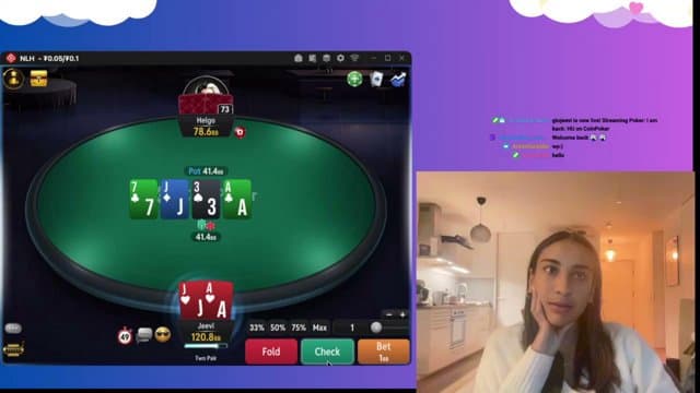 gtojeevi playing Poker - Live Casino Stream