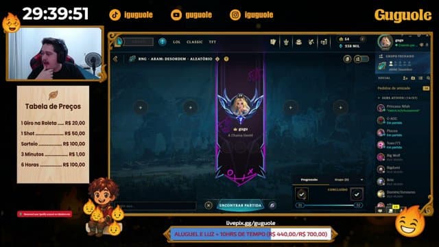 guguole playing Just Chatting - Live Casino Stream
