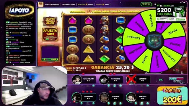 gyattpunter playing Slots - Live Casino Stream