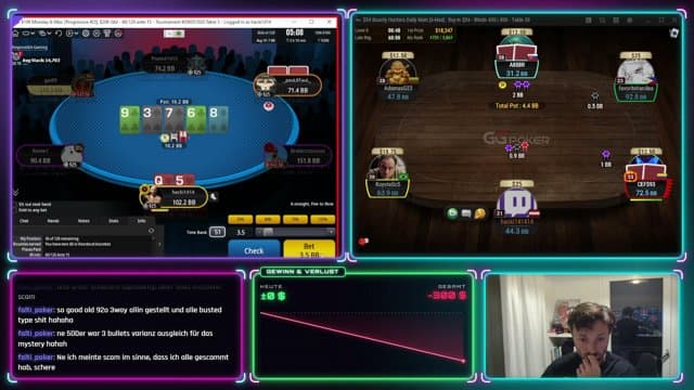 hacki141414 playing Poker - Live Casino Stream