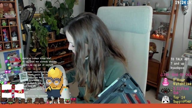 hannah playing Just Chatting - Live Casino Stream