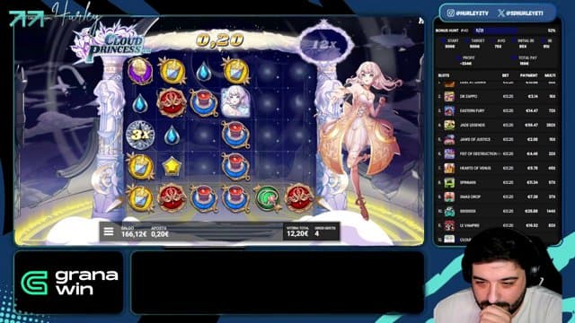 hurleyz playing Slots - Live Casino Stream