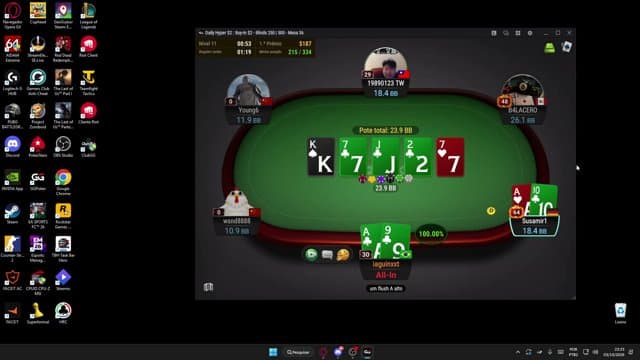 iaguinxxt playing Poker - Live Casino Stream