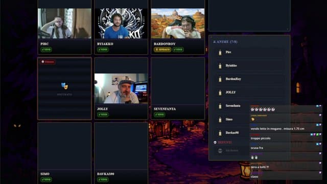 iFuoriD20 playing Board Games - Live Casino Stream