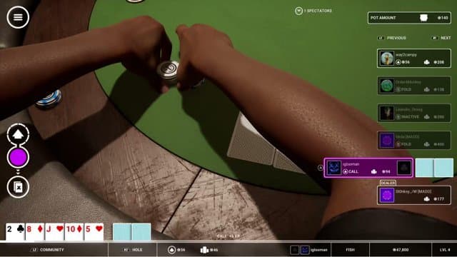 iggy_gone_biggy playing Poker Club - Live Casino Stream