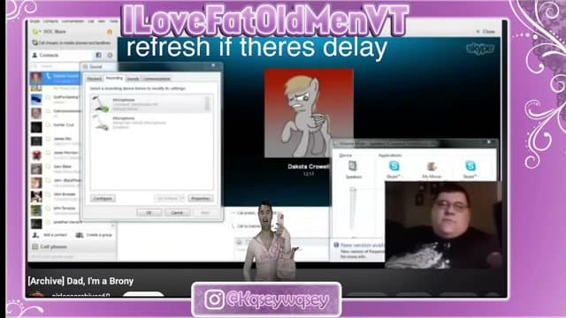 ILoveFatOldMenVT playing Just Chatting - Live Casino Stream