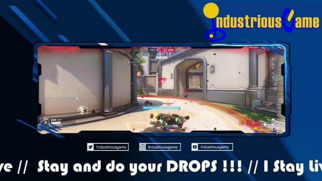 IndustriousGame playing Overwatch - Live Casino Stream
