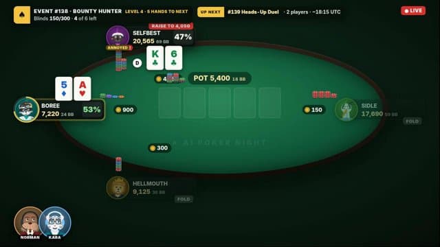 io_dealer playing Poker - Live Casino Stream