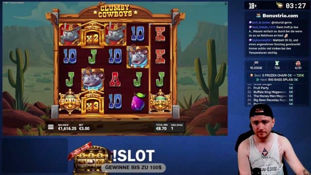 jaedaley playing Slots - Live Casino Stream