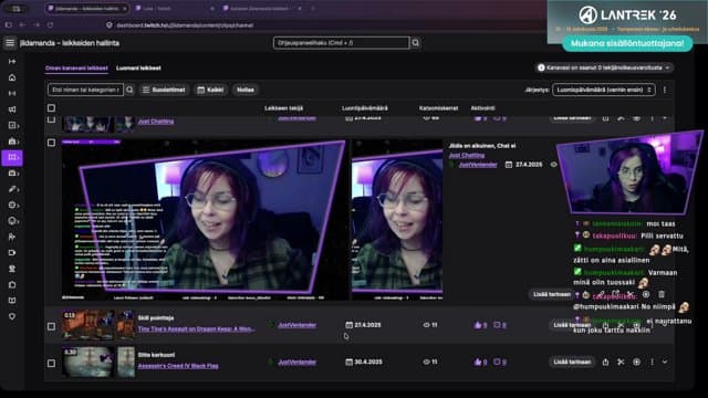 jiidamanda playing Just Chatting - Live Casino Stream
