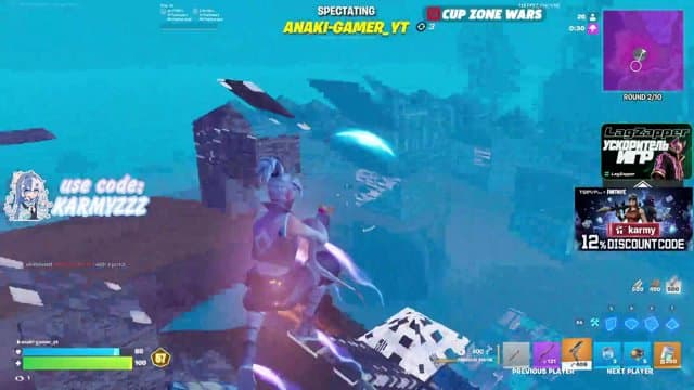 Karmy234 playing Fortnite - Live Casino Stream