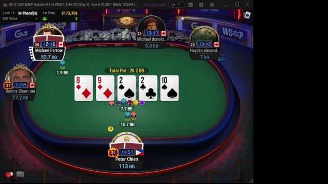 Kiknazz1 playing Poker - Live Casino Stream