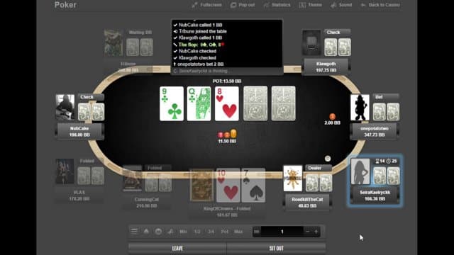KingOfClownsTV playing Poker - Live Casino Stream