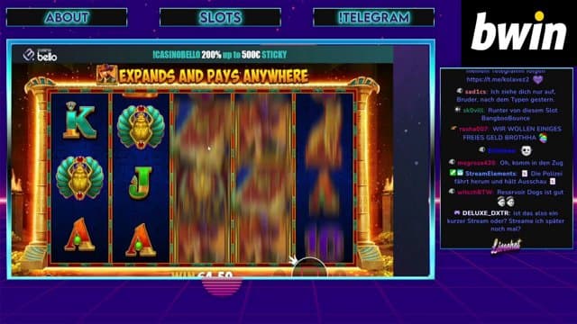 kolavez playing Slots - Live Casino Stream