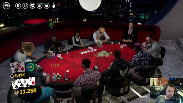 Kolkie_ playing Prominence Poker - Live Casino Stream