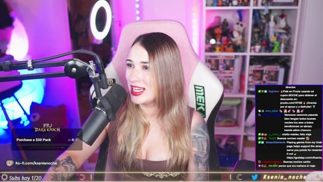 Ksenia_Noche playing Just Chatting - Live Casino Stream