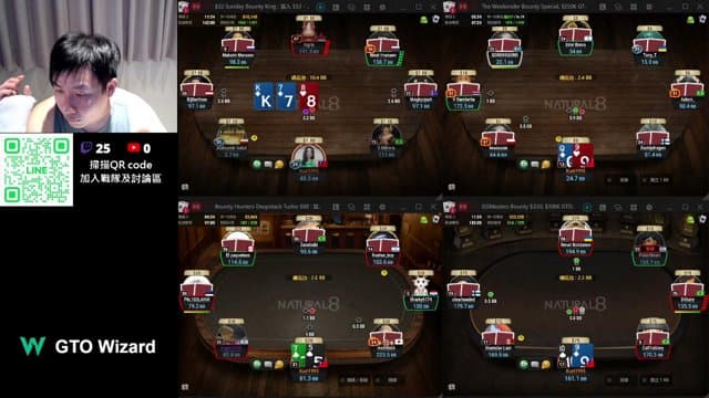 阿貴打撲克 playing Poker - Live Casino Stream