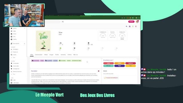 Le_Meeple_Vert66 playing Board Games - Live Casino Stream
