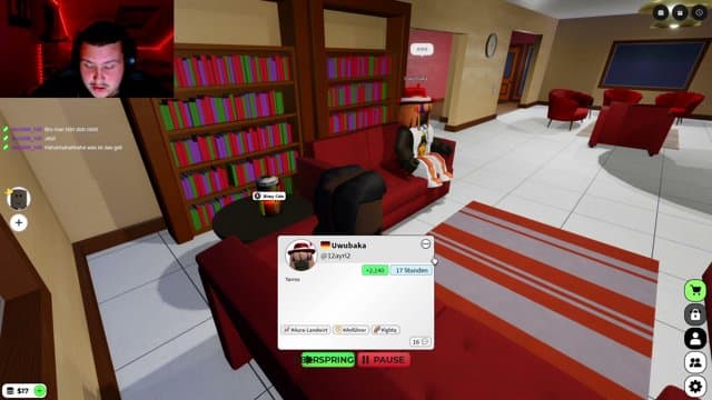 leartinho22 playing Just Chatting - Live Casino Stream