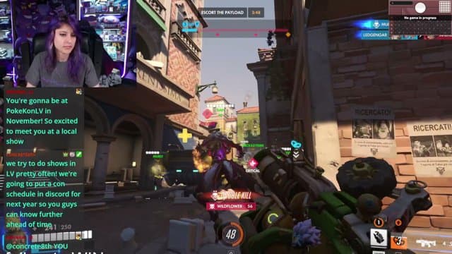 led_gengar playing Overwatch - Live Casino Stream