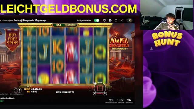 Leichtgeld playing Slots - Live Casino Stream