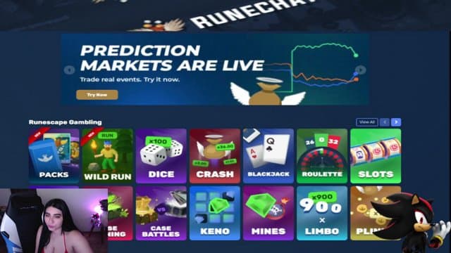 lekxxietv playing Just Chatting - Live Casino Stream