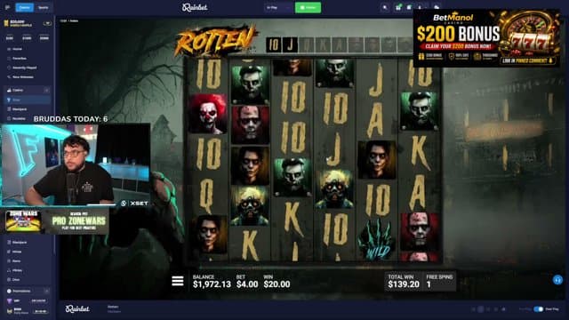 liamante03 playing Slots - Live Casino Stream