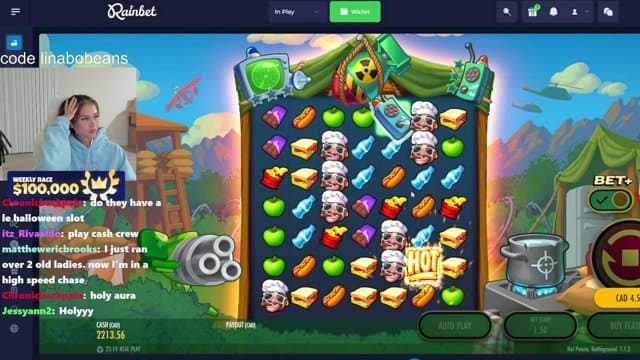 linabobeans playing Slots - Live Casino Stream