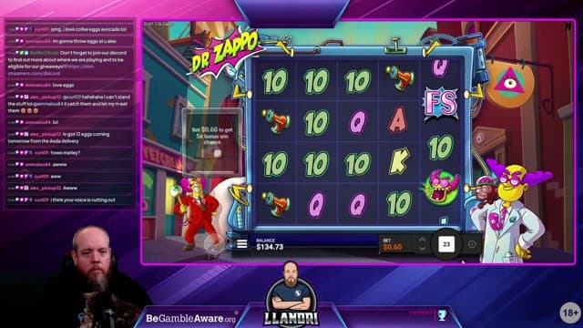 LlandriGaming playing Slots - Live Casino Stream