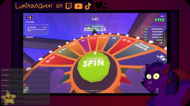 LuminousQueer playing Gamble With Your Friends - Live Casino Stream