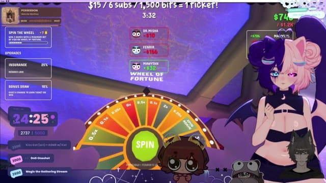 Lunaeryschu playing Gamble With Your Friends - Live Casino Stream