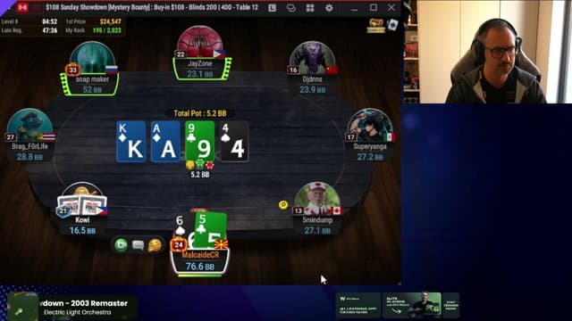 Malcaidecr playing Poker - Live Casino Stream