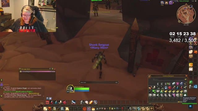Markstrom playing World of Warcraft - Live Casino Stream