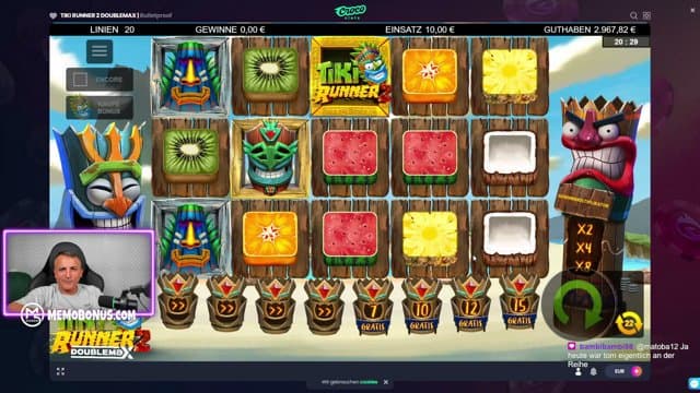 MemoBonus playing Slots - Live Casino Stream