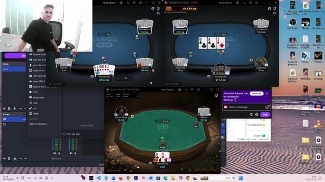 menimalca playing Poker - Live Casino Stream