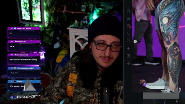 mikendazzoart playing Just Chatting - Live Casino Stream