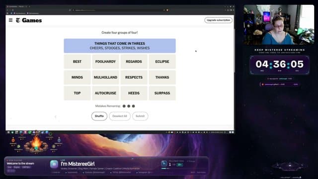 MistereeGirl playing Just Chatting - Live Casino Stream
