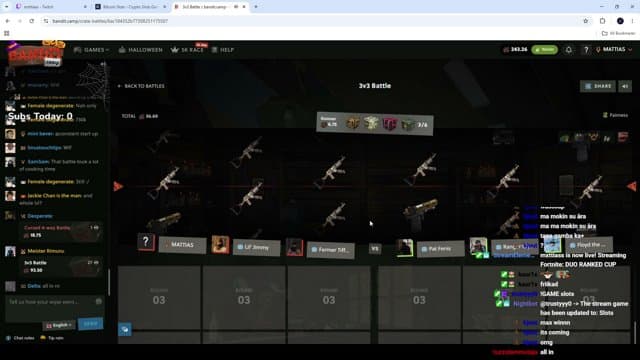 mxttiass playing Slots - Live Casino Stream