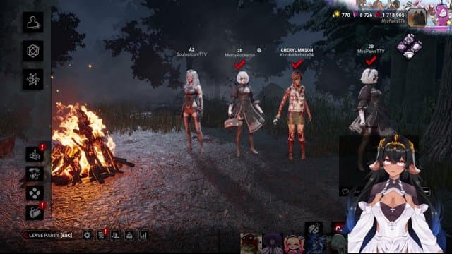 MyaPaws playing Dead by Daylight - Live Casino Stream